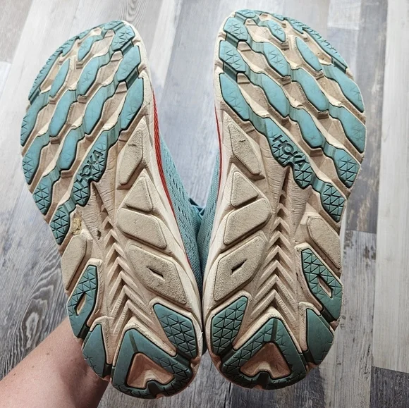 Hoka One One Clifton 8 Women's 8B Blue 1119394 AEBL - Picture 9 of 11